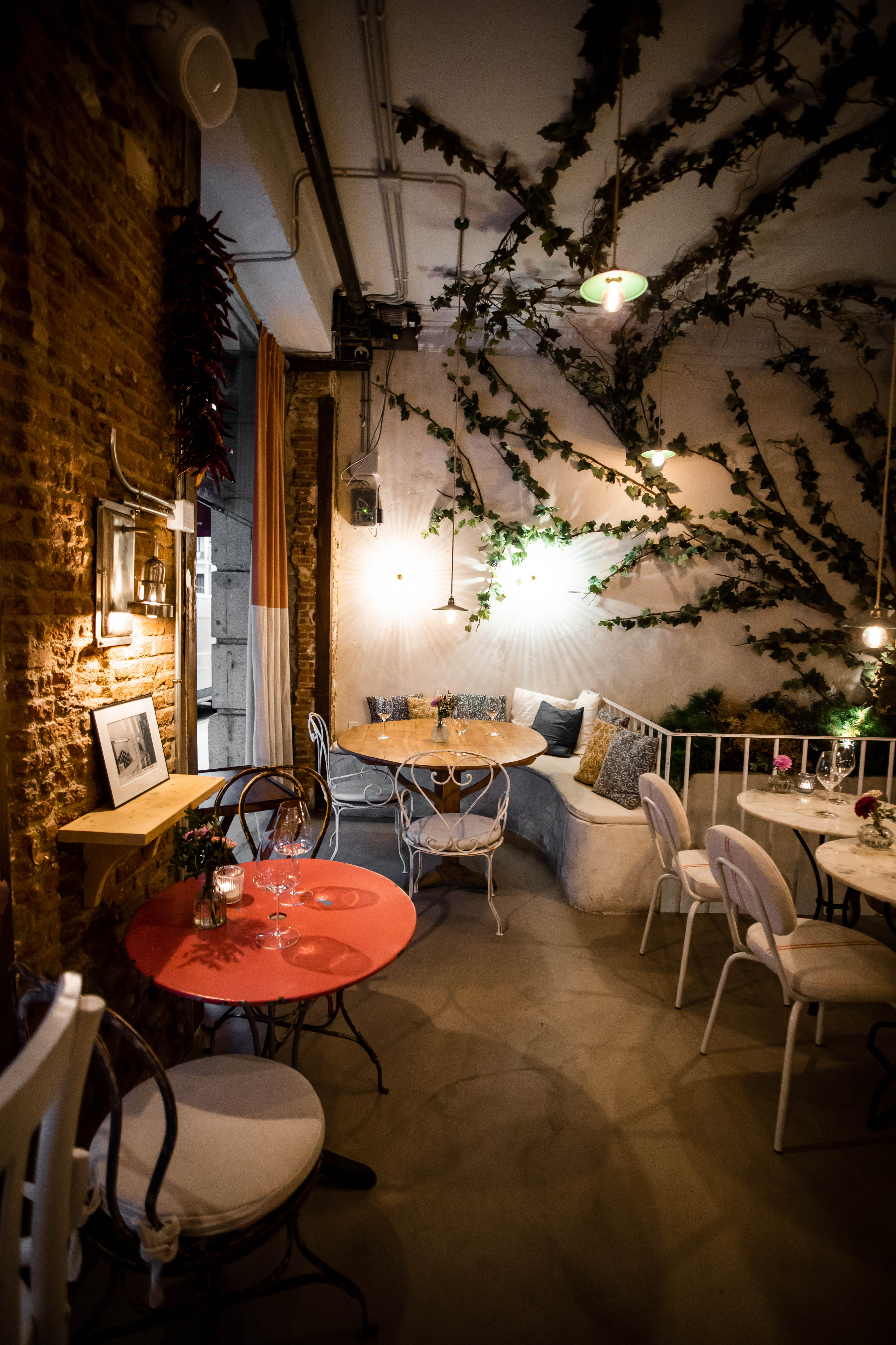 Vinology restaurant in Madrid, Spain