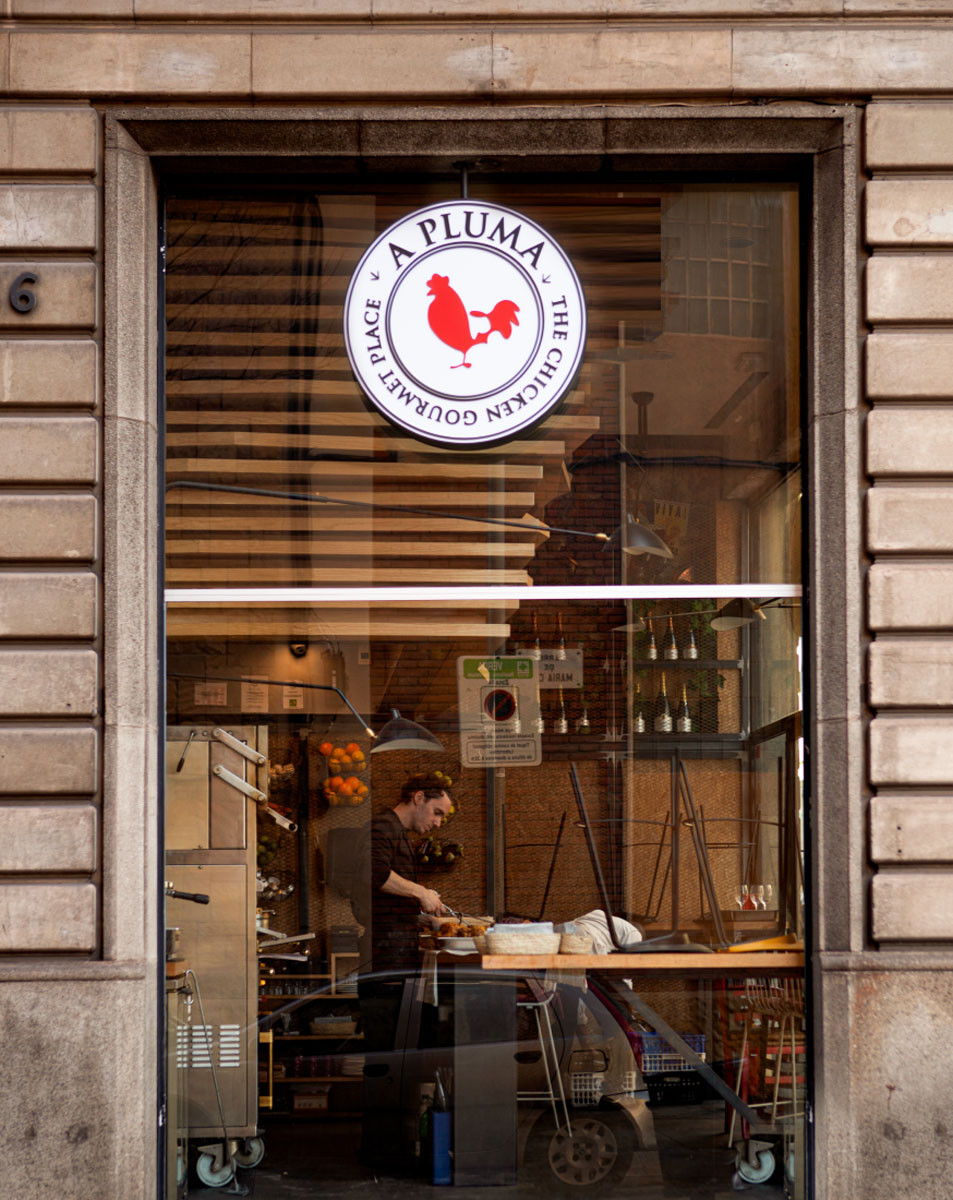 A Pluma Santaló, Restaurant in Barcelona